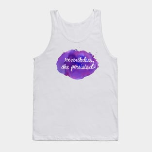 Nevertheless She Persisted by Jess Buhman Tank Top